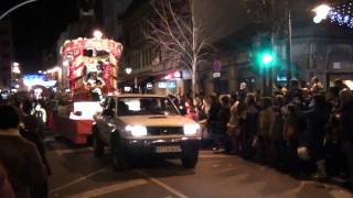 Cabalgata de Reyes 2012  Pola de Siero  Calle Ildefonso Sanchez Del Rio [upl. by Fonsie]