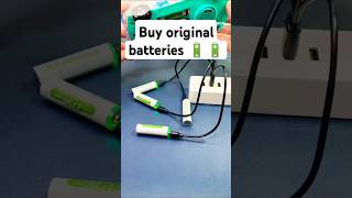 Buy batteries from original companys and avoid fake batteries battery shorts [upl. by Bearce608]