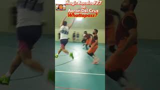 Oliver Bacala Whattapass to Aeron Dela Cruz FridayBallersCourtside qatarbasketball highlights [upl. by Asoral515]