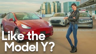 Used Electric SUVs Compared  The Tesla Model Y and 2 Alternatives [upl. by Millburn]