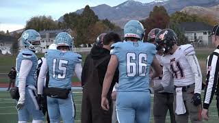 Sky View Bobcats vs Mountain Crest Mustangs Round 2 of the 4A UHSAA Playoffs [upl. by Attirb]