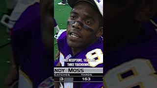 Remembering Randy Moss Legendary Thanksgiving Game [upl. by Ialda]