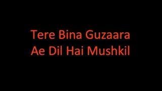 Ae Dil Hai Mushkil  Female  Karaoke with Lyrics  By Parin Shah Best on YouTube [upl. by Canice]