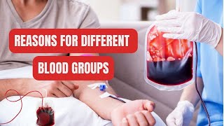 Reasons for Different Blood Groups [upl. by Ahcropal]