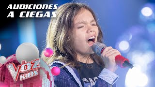 Nicolás Noguera canta Amor prohibido  Audiciones a ciegas  La Voz Kids Colombia 2024 [upl. by Anoyi]