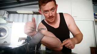 Elbow Tendon Conditioning  The Daily Armwrestle  Episode 73 [upl. by Annaek]