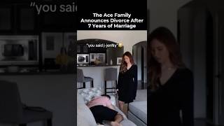 The Ace Family Announces Divorce After 7 Years of Marriage [upl. by Ylreveb]