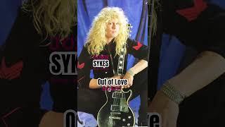 John Sykes’ OUT OF LOVE Solo johnsykes bluemurder whitesnake 80smetal [upl. by Nonaihr]