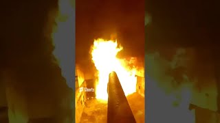 Fire vs Varnished Wood 🔥😮 shorts [upl. by Svoboda620]