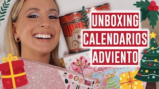 Unboxing de Calendarios de adviento molones o no [upl. by Salokcin27]