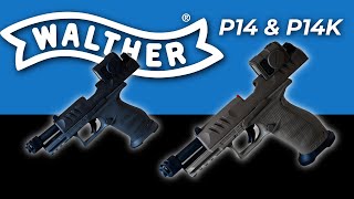 Walther P14  Neue Dienstwaffen Walther P14 und P14K der Spezialkräfte der Bundeswehr [upl. by Dnalyk956]