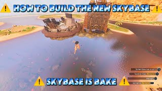 conan exiles ⚠️new skybase here is one of the new methods⚠️ [upl. by Aleunamme]