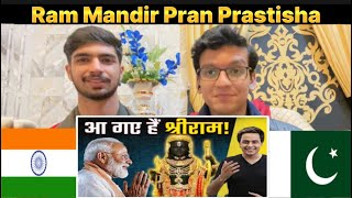 Pakistanis React On 500 सालों का इंतज़ार ख़त्म Ram Mandir Pran Pratistha राम मंदिर उद्घाटन [upl. by Elbertina]