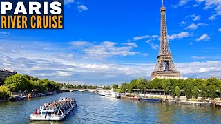 PARIS Seine River Cruise 2022  Bateaux Parisiens  Europe Vacation [upl. by Amehr181]