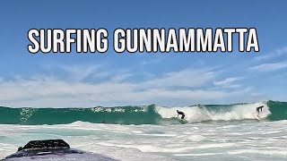 Surfing Clean Gunnamatta Beach GoPro RAW footage [upl. by Marcellina30]