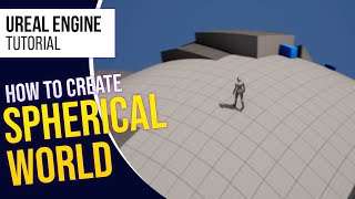 UE5 l How to Create Spherical Distortion World l Shader Tutorial l Unreal Engine 5 [upl. by Leroj]