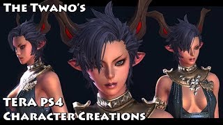 TERA PS4  Character Creation Cute Female Castanic 1 [upl. by Haliak805]