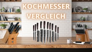 Die besten Küchenmesser 2023 Kochmesser Vergleich und Review [upl. by Netsryk]