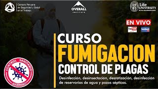 CURSO FUMIGACIÓN Y CONTROL DE PLAGAS  CLASE I [upl. by Tnahs]