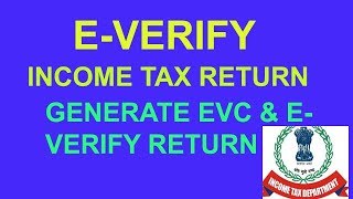 How to Everify Income Tax return by Bank account noll Gyan Guru Tech [upl. by Aneetsirhc671]