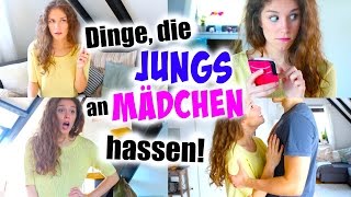 DINGE die JUNGS an MÄDCHEN HASSEN ♡ BarbieLovesLipsticks [upl. by Marfe]