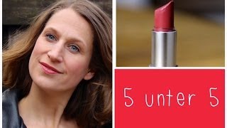 5 unter 5  fünf Produkte unter 500€  Naturkosmetik [upl. by Nared]