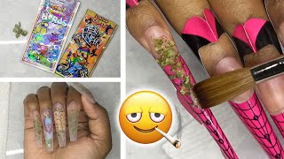 DIY Vape and Weed Nails [upl. by Asa]