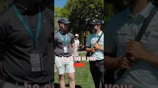 What would you shoot around the CopperHead Innisbrook course 🤔⛳️ golf interview adamhadwin pga [upl. by Kinnon]