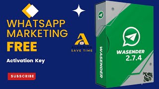 WA SENDER Latest 276  Free Whatsapp Marketing Tool  WASender with activation key [upl. by Rehsa]