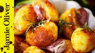 Jamies Perfect Roast Potatoes [upl. by Anelrac]