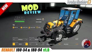 FS19  quotRENAULT 10054 amp 18094quot v10  review [upl. by Audra]