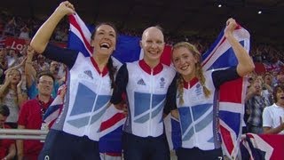 Cycling Track Womens Team Pursuit Finals Full Replay  London 2012 Olympic Games [upl. by Wearing]