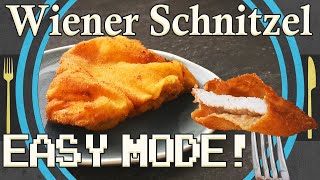 WIENER SCHNITZEL selber machen EASY MODE [upl. by Nomolos731]