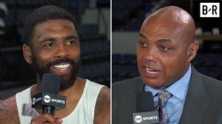 Kyrie Irving Says He Used Anthony Edwards Comments as Motivation  Inside the NBA [upl. by Feld]