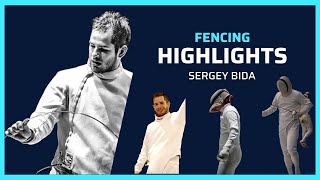 Fencing Highlights Sergey Bida [upl. by Yetnom]