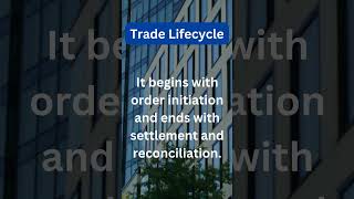 Trade Lifecycle [upl. by Hgielrahc319]