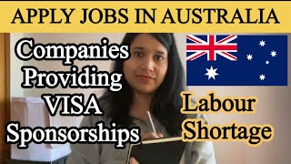 How to apply for jobs in Australia  Visa sponsorship for jobs in Australia workvisa skilledvisa [upl. by Theo]