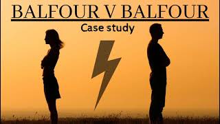 Indian contract act 1872  Balfour v Balfour case law  By  Padmanabh Sharma [upl. by Llenrep]