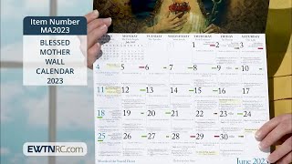 MA2023BLESSED MOTHER WALL CALENDAR 2023 [upl. by Nowed]