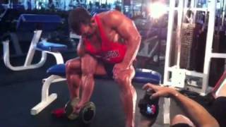 Lee Labrada Training Biceps for Reps Muscle Magazine Part2 [upl. by Tnecniv617]