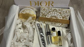 Dior Holiday 2024 Unboxing Forever Couture Luminizer 01 Lumiere Iconic Eye Makeup Couture Case [upl. by Lachlan]