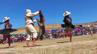 Danza tardes taurinas festival de danzas wamanmarka 2024 [upl. by Samuella877]