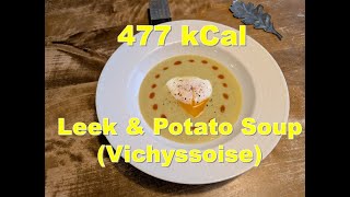 Potato amp Leek Soup Vichyssoise [upl. by Alvord958]