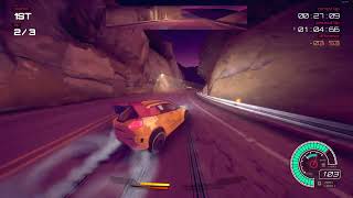 Inertial Drift Steam Racing game [upl. by Emmott]