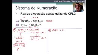 Como fazer operações aritméticas de números binários utilizando CPL2 Complemento 2 [upl. by Riobard]