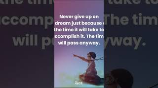 Quote Never Give up motivation inspiration motivational success inspiring positivity shorts [upl. by Alaham]