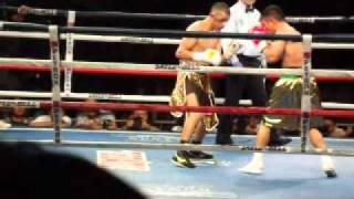 Viloria vs Segura Round 7 [upl. by Llennol]