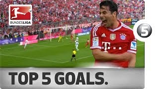 Top 5 Goals  Naldo Pizarro and more with brilliant strikes [upl. by Tnarud]