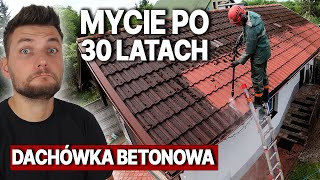 DACH JAK NOWY  USUWANIE GLONĂ“W  MYCIE 30LETNIEJ DACHĂ“WKI  MYCIE DACHĂ“W TARNĂ“W  DOMINIKMALUJE [upl. by Ellie]