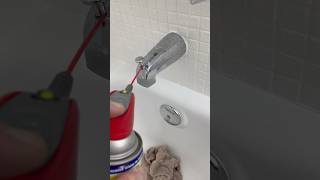 Quick Fix Unsticking a Bathtub Diverter with WD40 plumbing diy [upl. by Odell675]